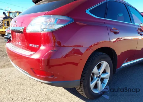 2010 Lexus Rx 350 from USA, damaged, VIN 2T2BK1BA8AC059458